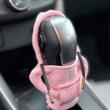 Universeller und dekorativer Mode-Kaputzenpullover - Jacke für Gangschalter im Fahrzeug - Weiss