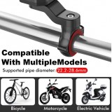 Quick Lock - Smartphone Halterung für Fahrrad und Motorbike mit Quick Release Funktion - Schwarz