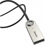 R&eacute;cepteur audio Bluetooth 5.0 Baseus BA01 adaptateur c&acirc;ble AUX jack - Noir