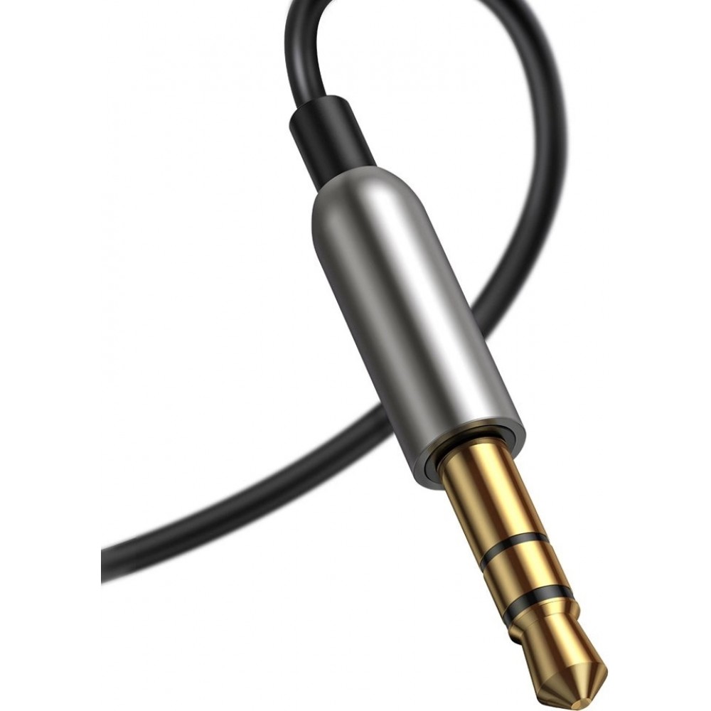 R&eacute;cepteur audio Bluetooth 5.0 Baseus BA01 adaptateur c&acirc;ble AUX jack - Noir