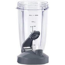 Récipient Nutribullet 950ml Gobelet avec indicateur de volume de remplissage - Transparent