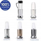 Récipient Nutribullet 950ml Gobelet avec indicateur de volume de remplissage - Transparent