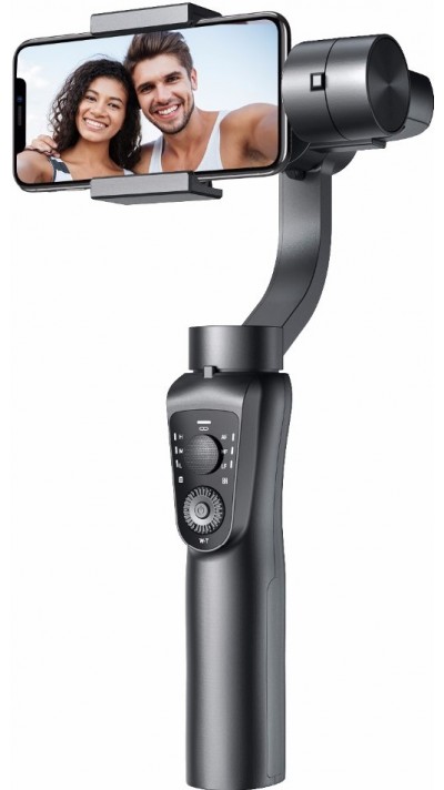 S5B 3-Achsen stabilisierendes universal Gimbal mit Bluetooth Stabilisator - Schwarz