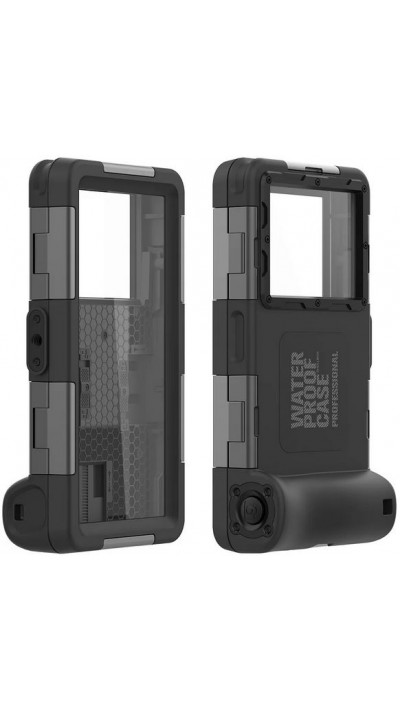 SHELLBOX Universelle Smartphone Hülle Professional Waterproof Case 2nd Generation (15 Meter) - Schwarz