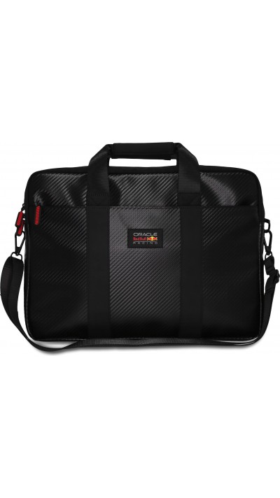 PU Carbon Laptop Tasche 15/16" Red Bull Racing Carbon-Look - Schwarz