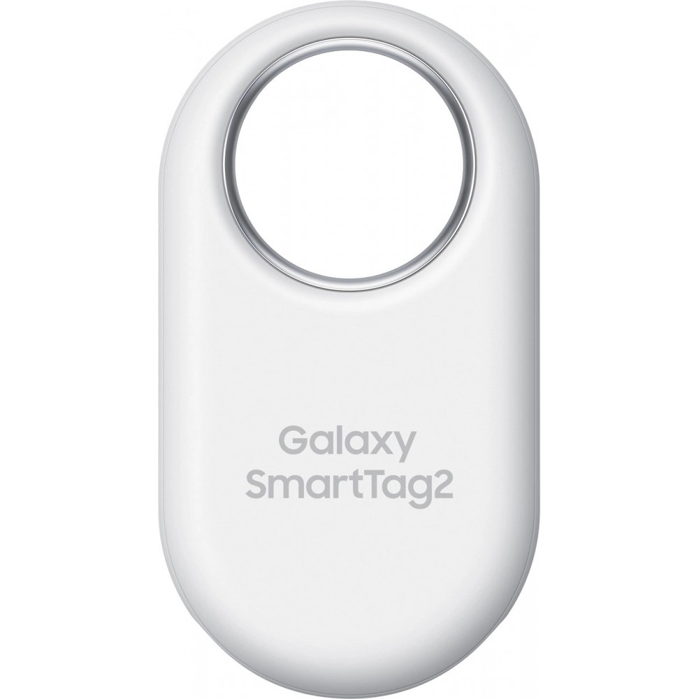 Samsung SmartTag2 Bluetooth Tracker Keyfinder für einfaches Auffinden und Verfolgen - Weiss