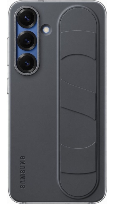 Galaxy S25 Case Hülle - Samsung Original Ständergriff-Hülle mit Halterung - Schwarz