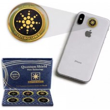 Set aus 6 Pellets selbstklebender Anti-Wellen- und Anti-Strahlen-Patch für das Telefon