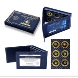 Set aus 6 Pellets selbstklebender Anti-Wellen- und Anti-Strahlen-Patch für das Telefon