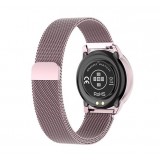 Smart Watch HDT8 intelligente Uhr mit magnetischem Armband universal Grösse - Rosa