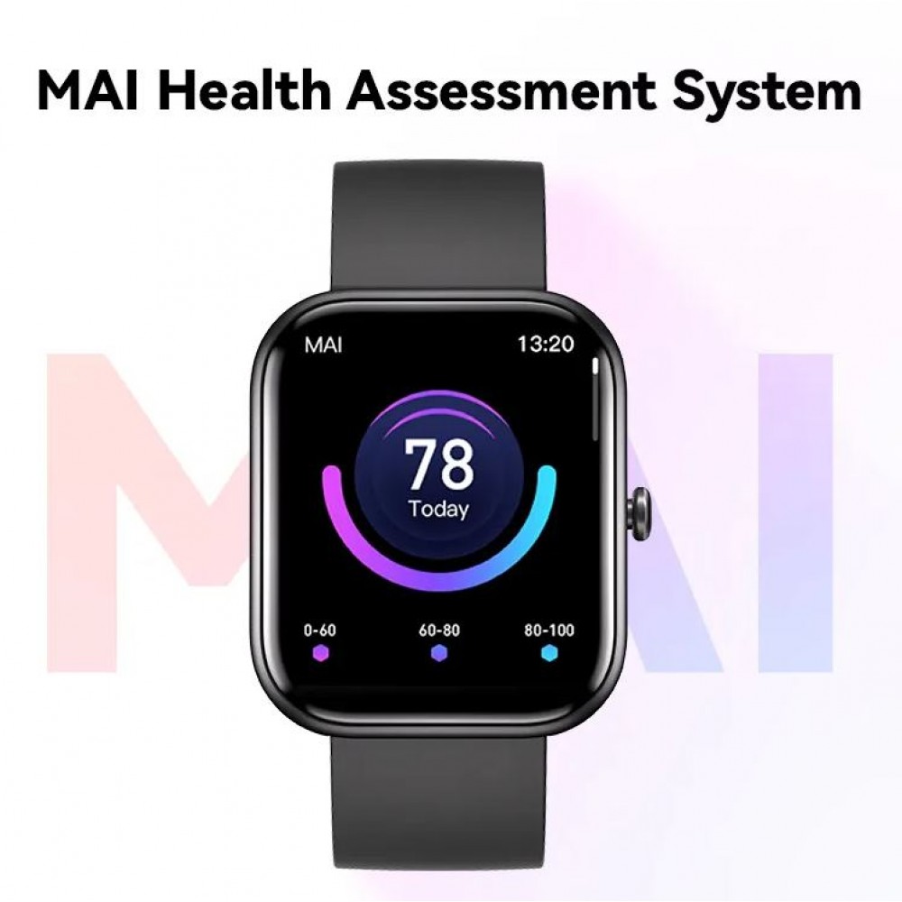 Starmax GTS5 intelligente Smartwatch mit Fitnesstracker TFT HD Bluetooth - Blau