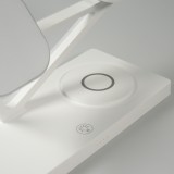 5 in 1 Magnetische Ladestation 15W Wireless Charging mit MagSafe - Touch Control - LED Nachtlicht - Weiss