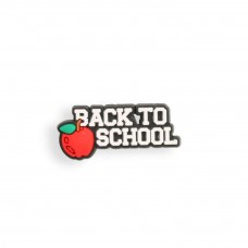 3D-Schmuck Charm für Silikonhülle mit Löcher im Crocs-Stil - Back To School