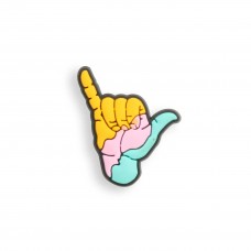3D-Schmuck Charm für Silikonhülle mit Löcher im Crocs-Stil - Hang-Loose Sign