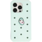 3D-Schmuck Charm für Silikonhülle mit Löcher im Crocs-Stil - Psychodelic Mouth