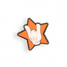 3D-Schmuck Charm für Silikonhülle mit Löcher im Crocs-Stil - Rockstar Hands