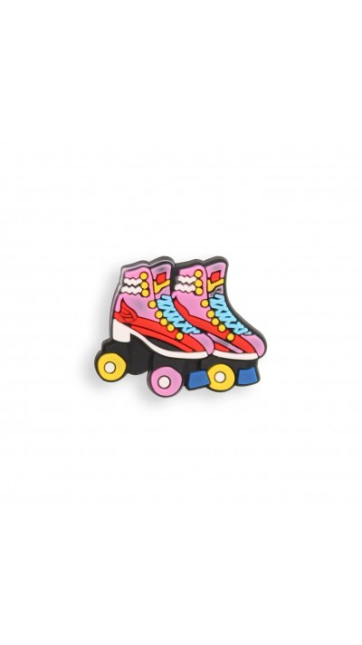 3D-Schmuck Charm für Silikonhülle mit Löcher im Crocs-Stil - Rollerblades