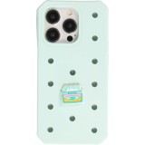 3D-Schmuck Charm für Silikonhülle mit Löcher im Crocs-Stil - Vintage Retro Casette