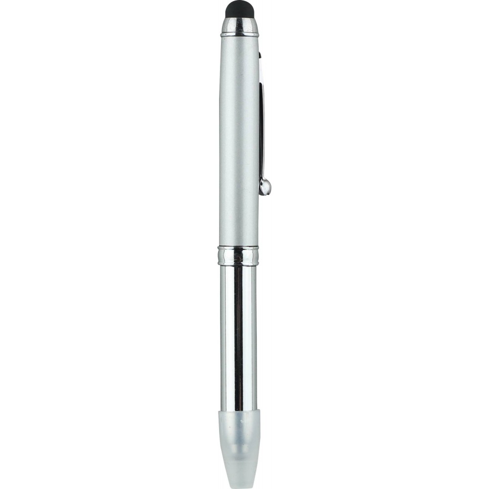 Universal präzisions Stylus - Touch-Pen für Touchscreens inkl. Kugelschreiber & LED 3 in 1