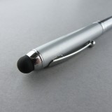Universal präzisions Stylus - Touch-Pen für Touchscreens inkl. Kugelschreiber & LED 3 in 1