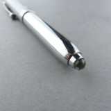 Universal präzisions Stylus - Touch-Pen für Touchscreens inkl. Kugelschreiber & LED 3 in 1