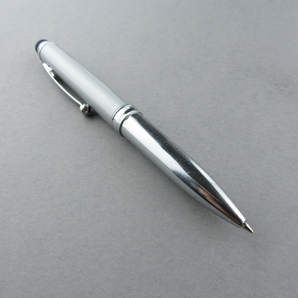 Universal präzisions Stylus - Touch-Pen für Touchscreens inkl. Kugelschreiber & LED 3 in 1