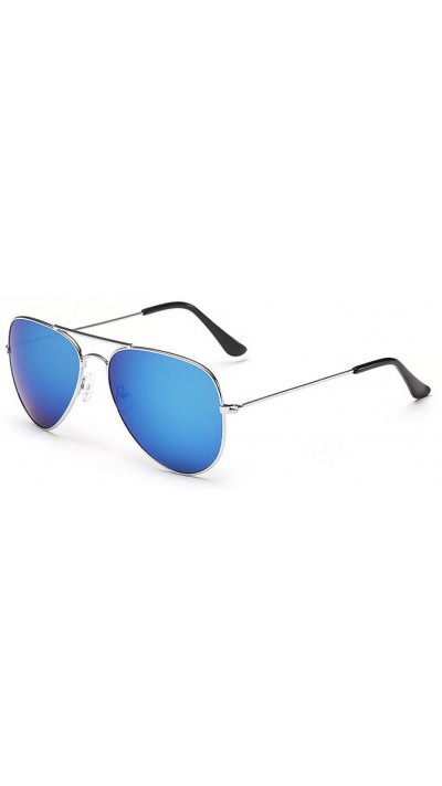 Sunglasses "For The Look" - Lunettes de soleil style Aviator avec protection UV - Bleu