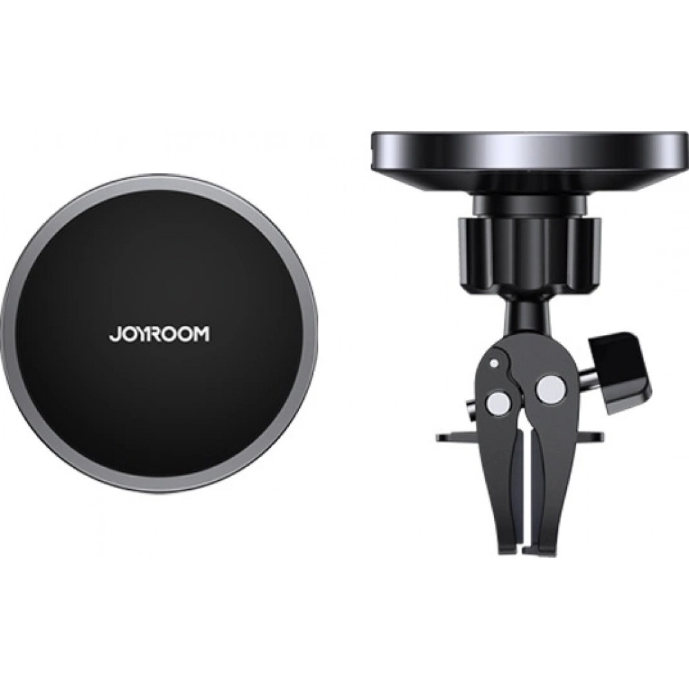 Joyroom Auto Magnetischer Halter Qi Drahtlos Induktiver Ladegerät 15W MagSafe Kompatibel für iPhone JR-ZS240 - Schwarz
