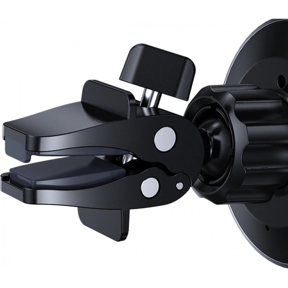 Joyroom Auto Magnetischer Halter Qi Drahtlos Induktiver Ladegerät 15W MagSafe Kompatibel für iPhone JR-ZS240 - Schwarz