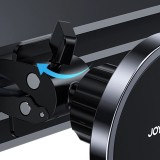Joyroom Auto Magnetischer Halter Qi Drahtlos Induktiver Ladegerät 15W MagSafe Kompatibel für iPhone JR-ZS240 - Schwarz