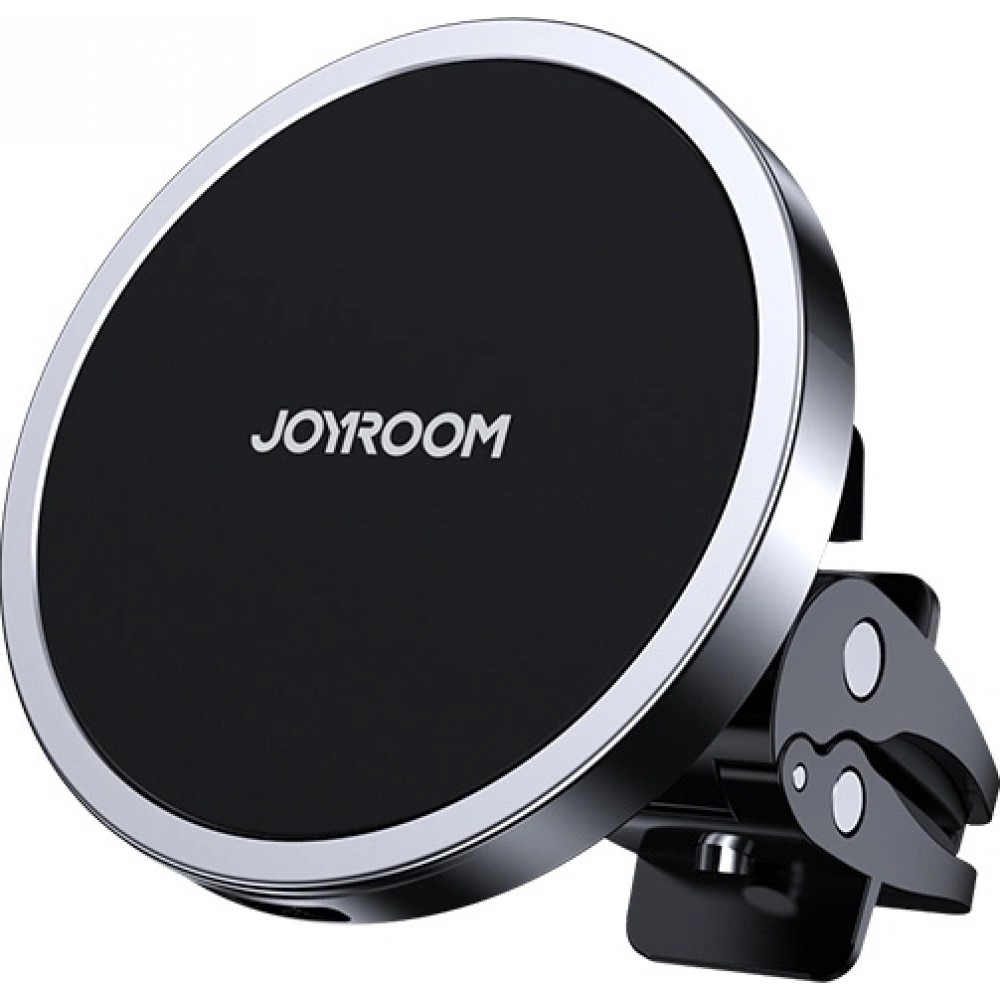 Joyroom Auto Magnetischer Halter Qi Drahtlos Induktiver Ladegerät 15W MagSafe Kompatibel für iPhone JR-ZS240 - Schwarz