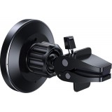 Joyroom Auto Magnetischer Halter Qi Drahtlos Induktiver Ladegerät 15W MagSafe Kompatibel für iPhone JR-ZS240 - Schwarz