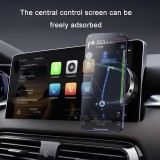 Magnetischer 360° Drehbarer Handyhalter für Auto Spiegel Glatte Oberflächen kompatibel mit MagSafe - Schwarz