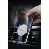 Ugreen LP130 40907 Gravity Smartphone Halterung Auto Lüftungsschlitz - Silber