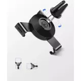 Ugreen LP130 40907 Gravity Smartphone Halterung Auto Lüftungsschlitz - Silber