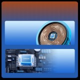 Joyroom Auto-Handyhalter mit Qi 15W Induktiv-Ladegerät, USB-C, MagSafe-kompatibel für Lüftung - Schwarz