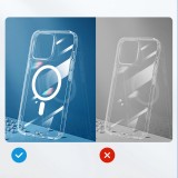 Joyroom Auto-Handyhalter mit Qi 15W Induktiv-Ladegerät, USB-C, MagSafe-kompatibel für Lüftung - Schwarz