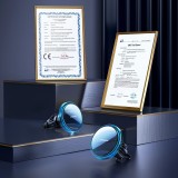 Joyroom Auto-Handyhalter mit Qi 15W Induktiv-Ladegerät, USB-C, MagSafe-kompatibel für Lüftung - Schwarz