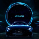 Joyroom Auto-Handyhalter mit Qi 15W Induktiv-Ladegerät, USB-C, MagSafe-kompatibel für Lüftung - Schwarz