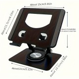 360° verstellbarer Aluminium Tablet- und iPad-Ständer - Silber