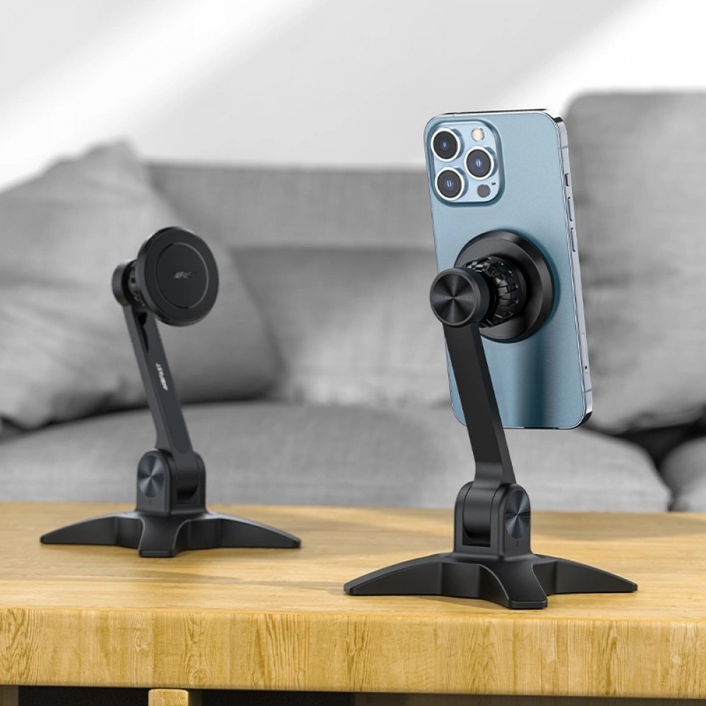 Acefast E11 MagSafe Handyhalterung - Magnetischer Ständer für Büro - Schwarz