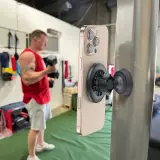 MagSafe 360° Magnetischer Telefonhalter mit verstellbarem Magnet für Fitnessstudio oder Metallhalterung - Schwarz