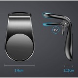 Universeller magnetischer Auto Telefonhalter mit Klemme - KFZ / leichte Smartphones Halterung