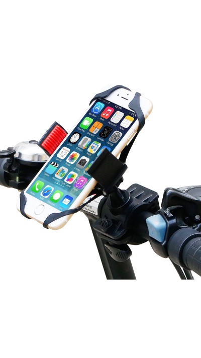 Universal Telefonhalter für Fahrrad mit Gummiband für flexible Grösse
