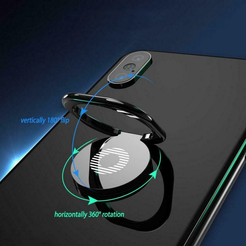 Support Ring 360° - Austauschbare Finger & Einhand Haltering für Smartphone / Tablets - Gold-Rosa