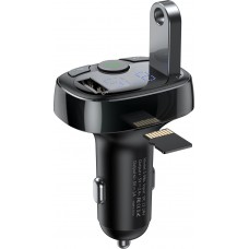 Bluetooth Transmitter Auto Ladegerät Baseus S-09A Overseas Edition - Schwarz