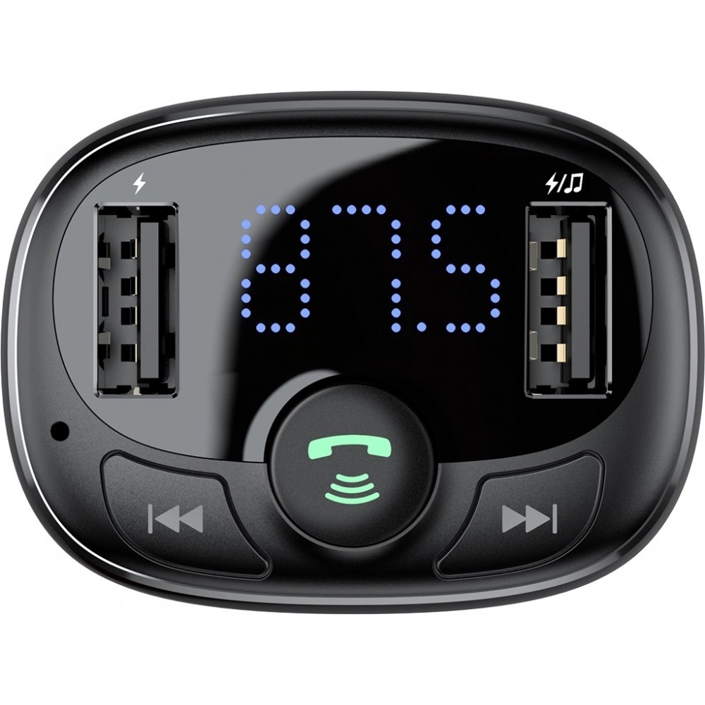 Bluetooth Transmitter Auto Ladegerät Baseus S-09A Overseas Edition - Schwarz