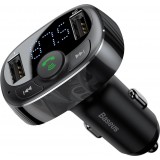 Bluetooth Transmitter Auto Ladegerät Baseus S-09A Overseas Edition - Schwarz