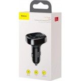 Bluetooth Transmitter Auto Ladegerät Baseus S-09A Overseas Edition - Schwarz