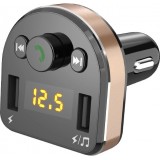 Dudao Bluetooth FM Transmitter Auto Ladeger&auml;t MP3 3.1A 2x USB Hochgeschwindigkeitsladeger&auml;t - Schwarz